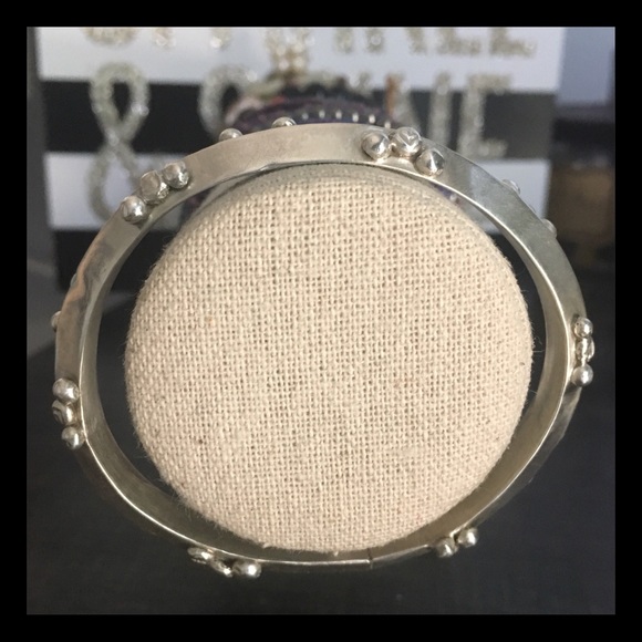 Oval Sterling bracelet size 7.5